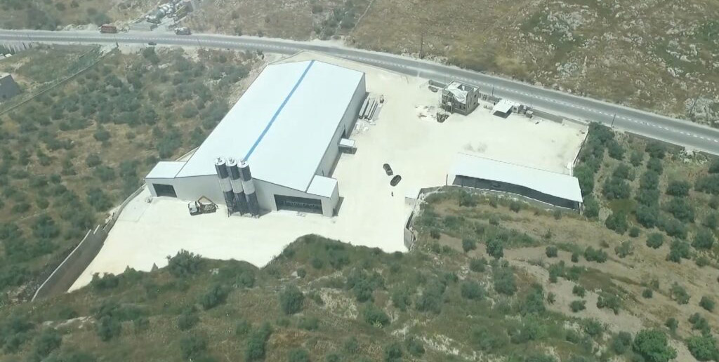 Nová zařízení pro jednotlivé palety pro Al Weher v Palestině